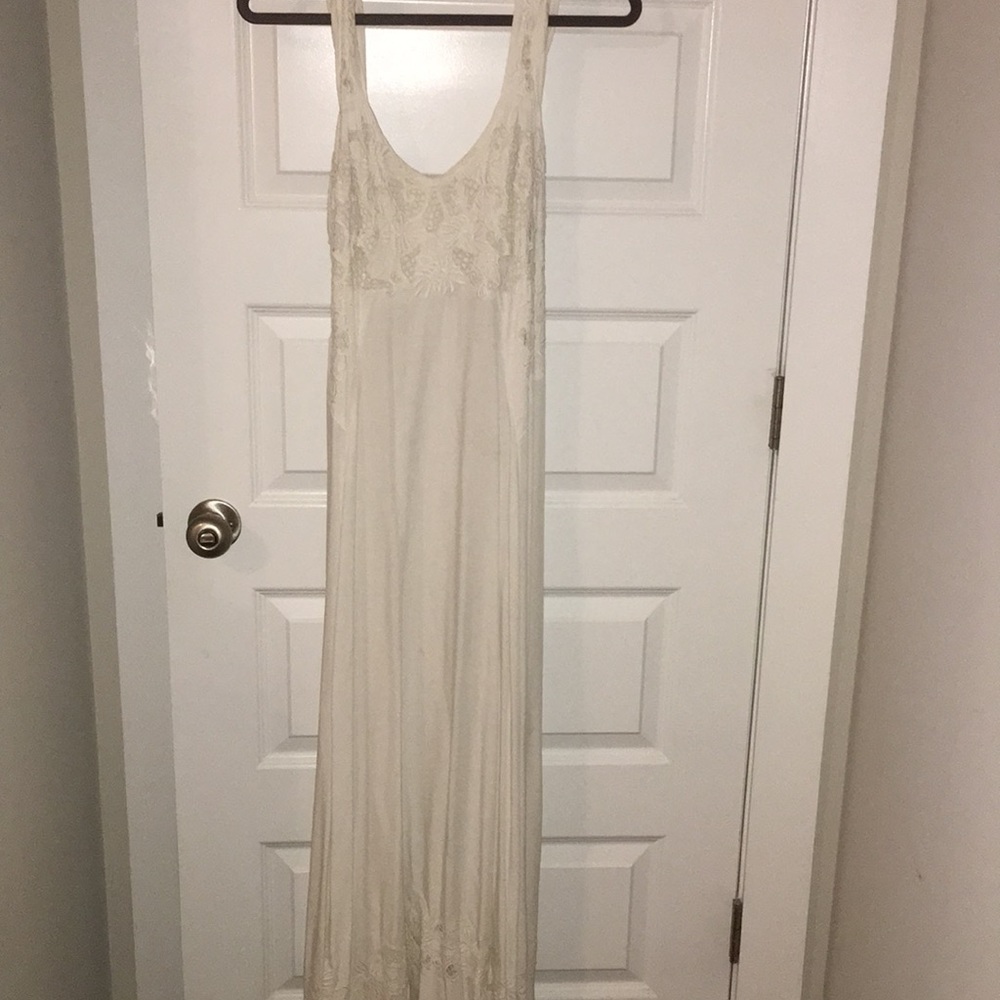 White Maxi Sun Dress